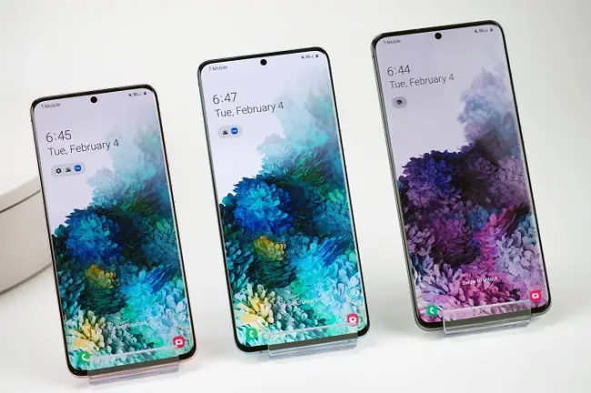 مقایسه گلکسی S20 با S20 Plus و S20 Ultra